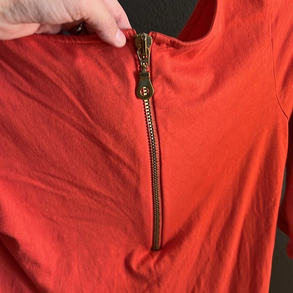 Zara, rust tunic, medium - Picture 3 of 6